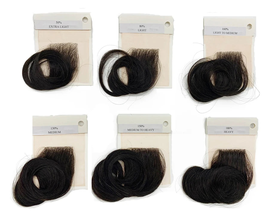 0.08mm Thickness PU Poly Base Double Knotted Toupee Human Hair Durable Time Long Lifespan Men's Capillary Prothesis