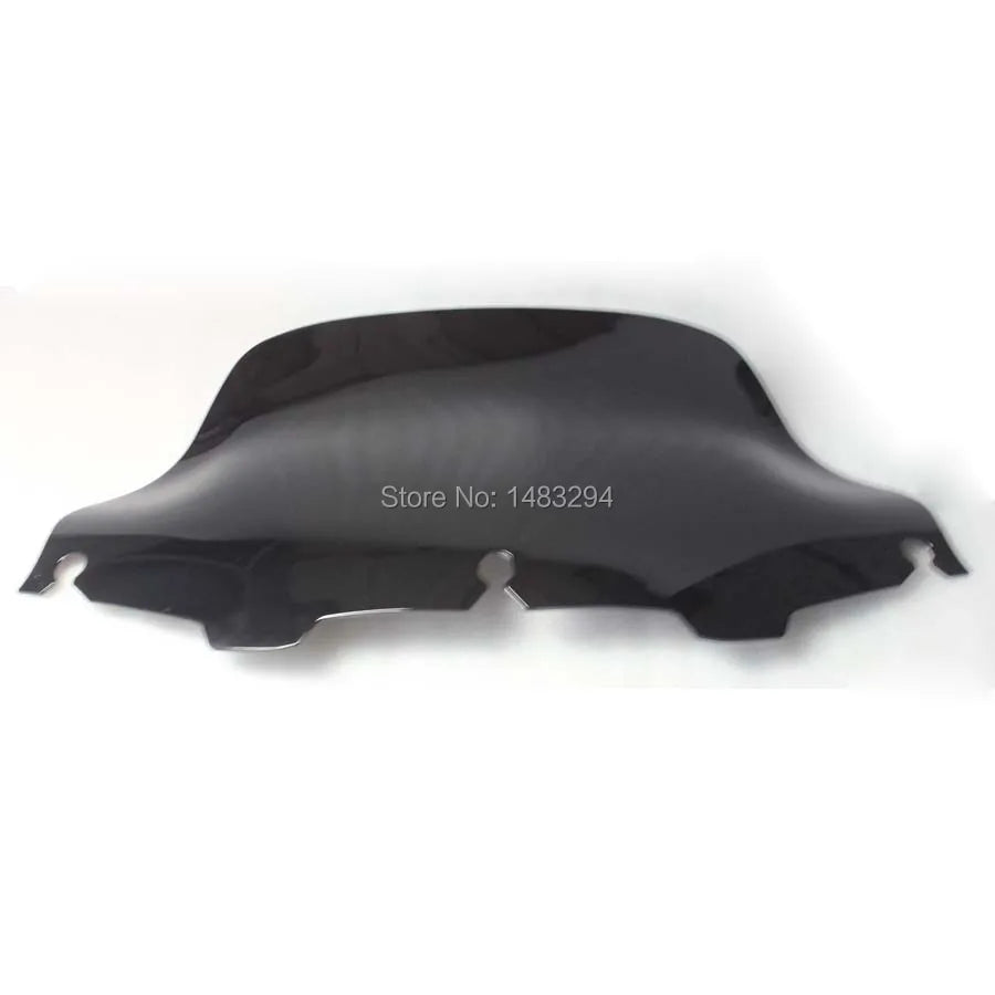 8" Dark Tint Wave Windshield Windscreen Fits For Harley Electra Street Glide Touring FLH 1996-2013