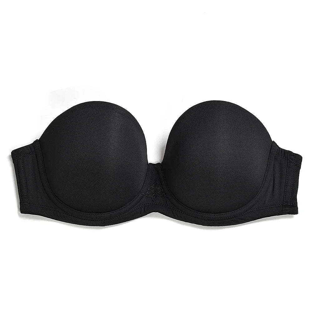 YANDW New Simple Solid Bra Underwire Bras For Women Sexy Everyday Plus Size Multiway Bralette 32 34 36 38 40 42 44 B C D E F G H