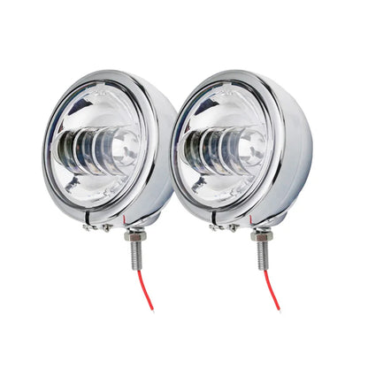 4.5 inch LED Fog Light Passing Light Match Housing Bucket Auxiliary Fog Lamp Bracket Turn Signal Light For Road King