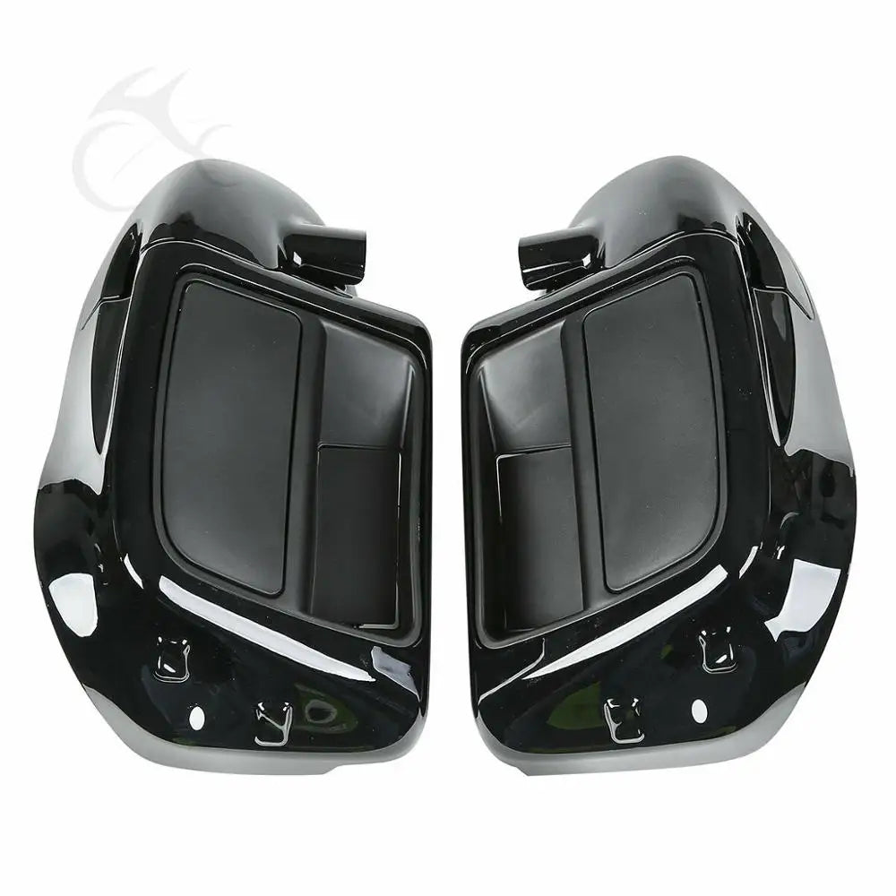 Motorcycle Lower Vented Leg Fairing + 6.5" Speakers W/ Grills For Harley Touring Electra Glide Road King Street Glide 2014-2024