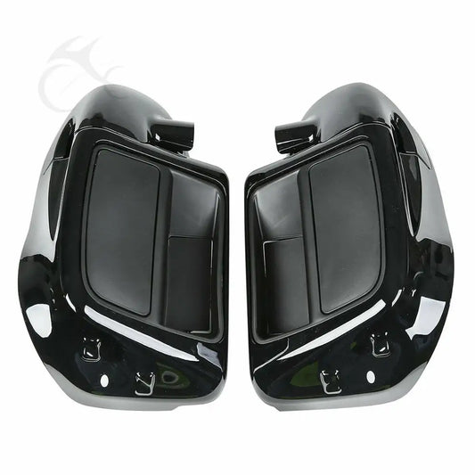 Motorcycle Lower Vented Leg Fairing + 6.5" Speakers W/ Grills For Harley Touring Electra Glide Road King Street Glide 2014-2024