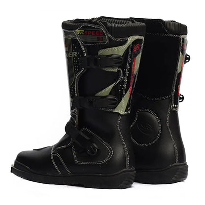 Motorcycle Boots Men Waterproof PU Boots Anti-drap Moto Boots Motocross Motorcycle Shoes Protection Motorcycle Long Thigh Boots