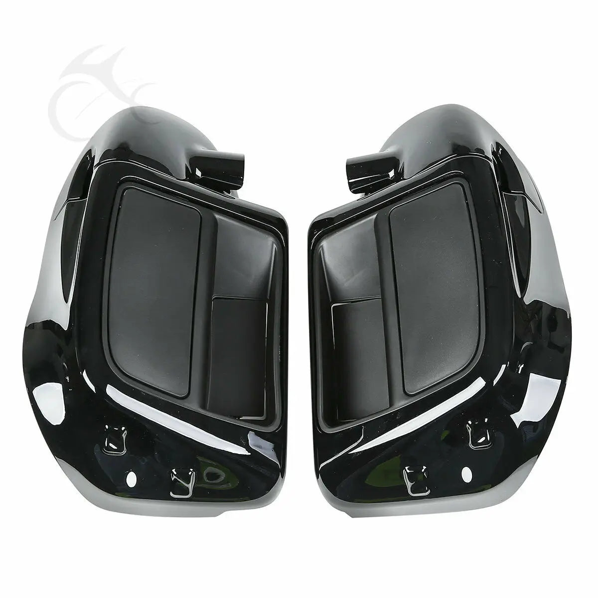 Motorcycle Lower Vented Leg Fairing + 6.5" Speakers W/ Grills For Harley Touring Electra Glide Road King Street Glide 2014-2024