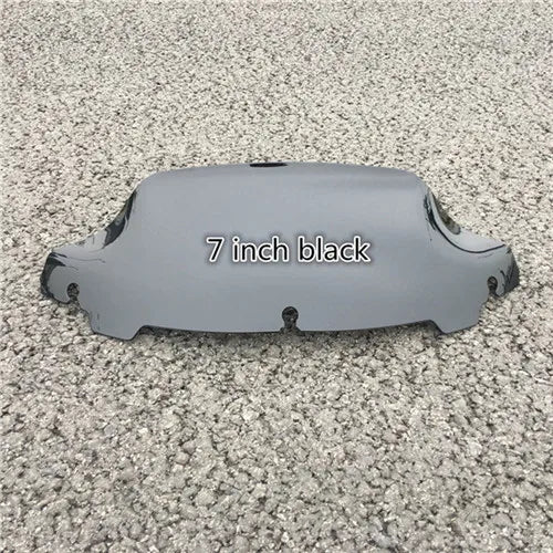 Black/Light blue/Clear4.5'' 7"10.5'' Windshield Fairing Windscreen Cover For Harley Electra Street Glide Touring 2014-2019