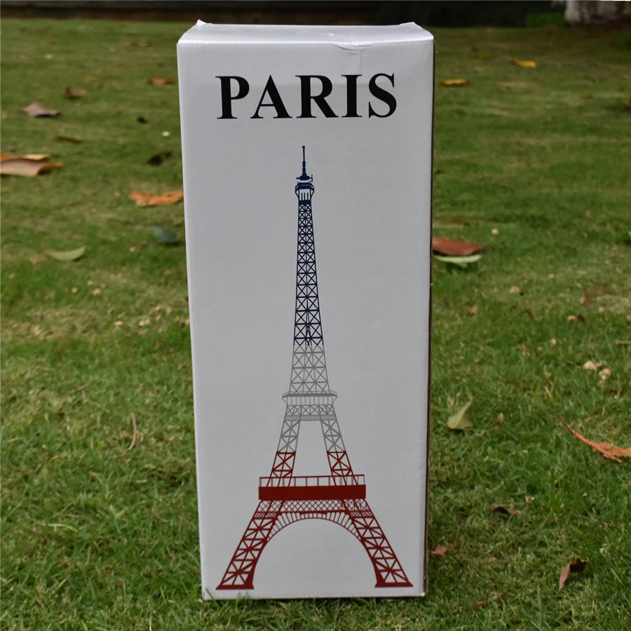 Paris Tower Metal Shisha Hookah Double Hose with Ceramics Bowl Charcoal Tongs Shisha Plate Hookah Acrylic Base Chicha Nargile