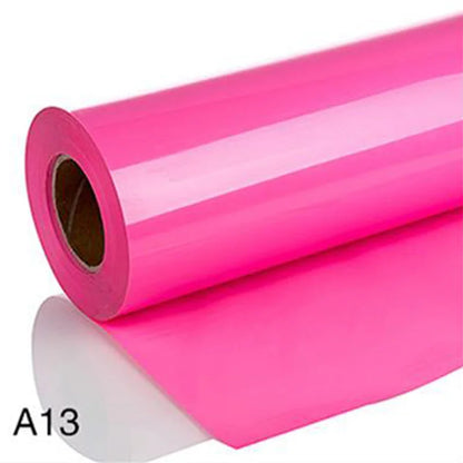 30cm*100cm PVC heat transfer vinyl film T-shirt Iron On HTV Printing crop number patterns for sportswear Home decoration