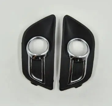 Left Right Chrome Front Bumper Fog Lamp Light Cover Fog Light Cover Fits Citroen C4  2008 2009 2010 2011