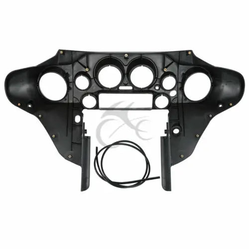 Motorcycle 8" Batwing Inner Outer Fairing Windshield For Harley Touring Electra Glide Street Road King 1996-2013