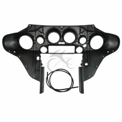Motorcycle 8" Batwing Inner Outer Fairing Windshield For Harley Touring Electra Glide Street Road King 1996-2013