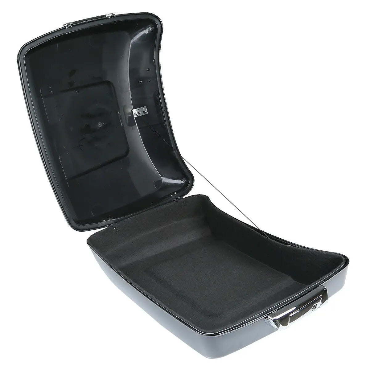 Motorcycle Chopped Trunk + Backrest Pad For Harley Touring  Electra Road King Road Glide Street Glide 2014-2025