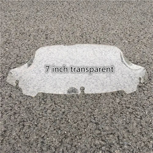 Black/Light blue/Clear4.5'' 7"10.5'' Windshield Fairing Windscreen Cover For Harley Electra Street Glide Touring 2014-2019