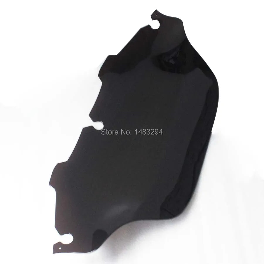 8" Dark Tint Wave Windshield Windscreen Fits For Harley Electra Street Glide Touring FLH 1996-2013