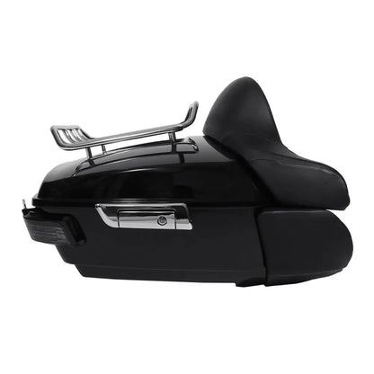 Motorcycle King Trunk Rack Light Speaker Pad For Harley Touring Trunk Road King Glide 2014-2025