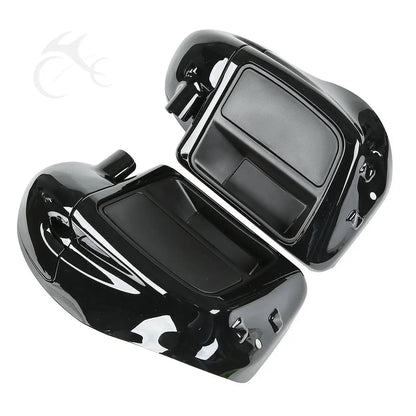 Motorcycle Lower Vented Leg Fairing + 6.5" Speakers W/ Grills For Harley Touring Electra Glide Road King Street Glide 2014-2024