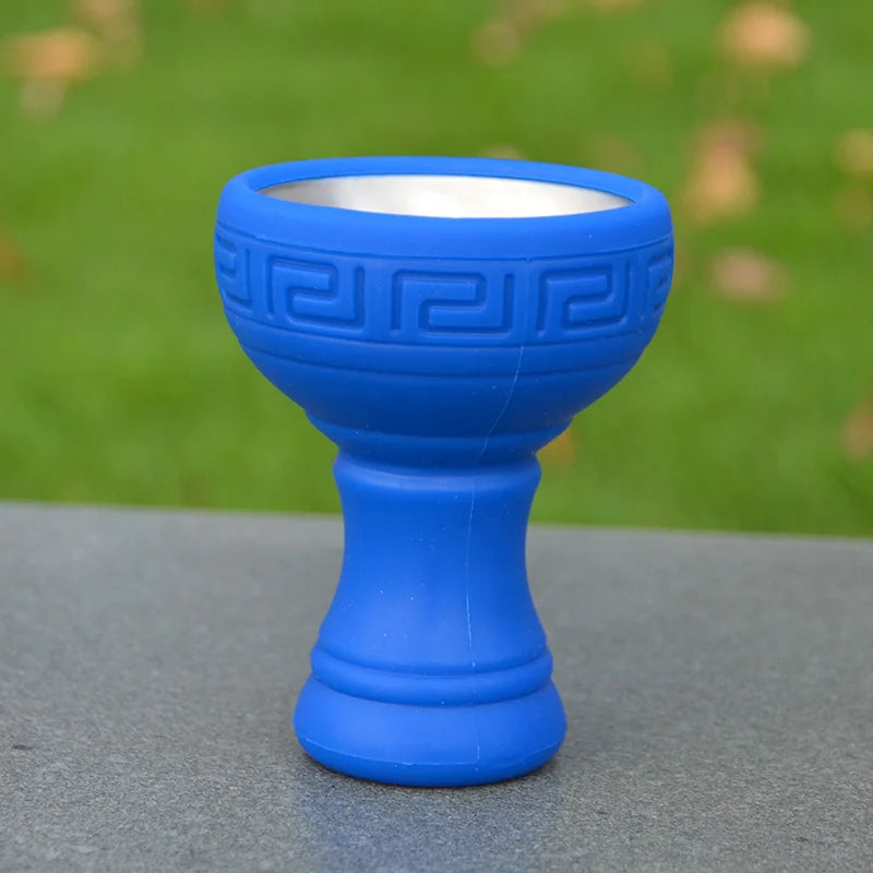 1PC Random Color Food Grade Silicone Shisha Hookah Tobacco Bowl Head for Keloud Chicha Narguile Sheesha Accessories