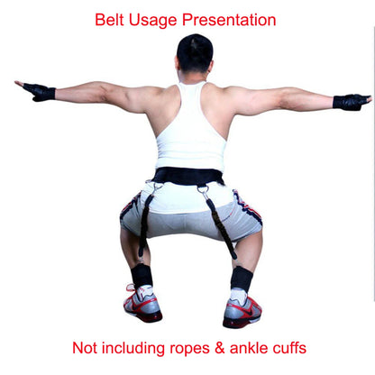 Padded Jump Training Belt Crossfit Belt Leg Jumping Muscle Workout Bodybuilding Exercise Gym Musculation Sport Fitness Equipment