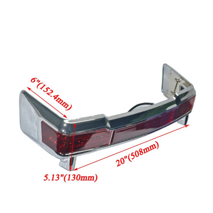 LED Tail Brake Running Light For Harley Classic Ultra King Tour Trunk Pack 1997-2013 Classic Ultra Custom Road King