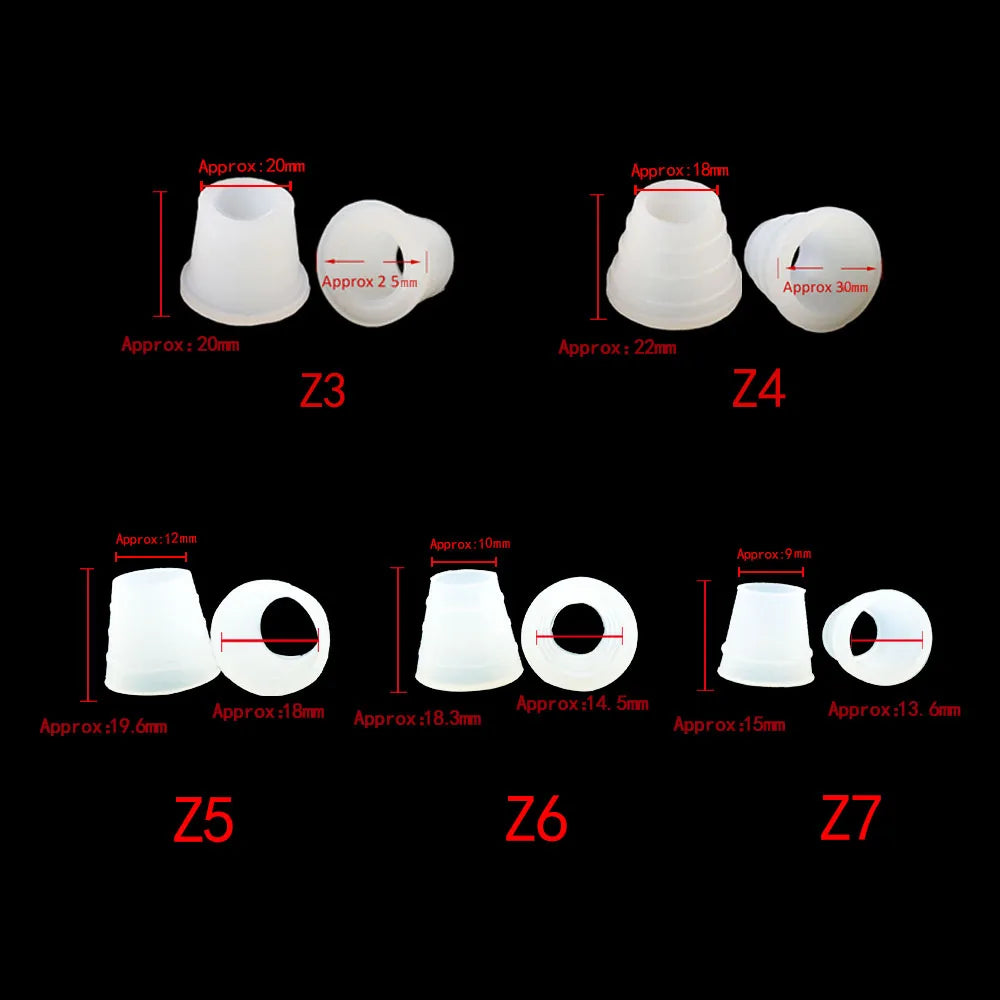 SY 12pc/pack Sealant for water pipe Shisha Hookah Grommet Silicone Seals Ring Shisha Subber Spacer