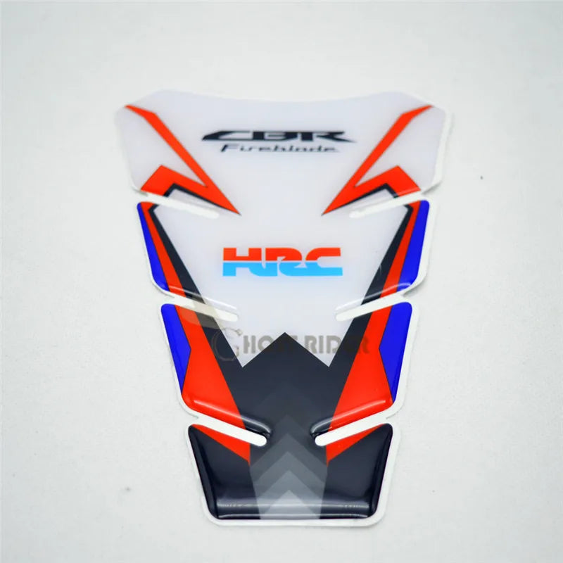 Motorcycle Chrome CBR HRC Decal Fuel Tank Cap Cover Sticker Pad For Honda CBR600RR CBR1000RR REPSOL CBR900 CBR929 CBR954 CBR250