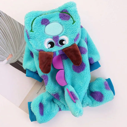 Winter Fleece Pet Dog Costume for Small Dogs Love Mom Thick Puppy Cat Clothes Chihuahua Yorkies Coat Jacket Pets Clothing Outfit