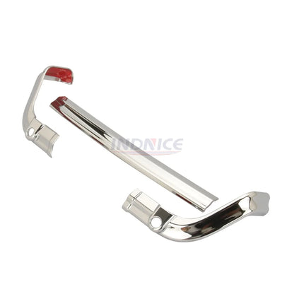 Chromed Tour-Pak Rear Tail Light Trim For harley FLHTCU ,FLHTK tour pack light trim For harley FLHTCUTG