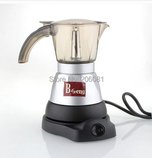 Electric Mocha coffee maker.hot sale mocha coffee maker,3CUPS capacity,220v with high quality and factory directly sale