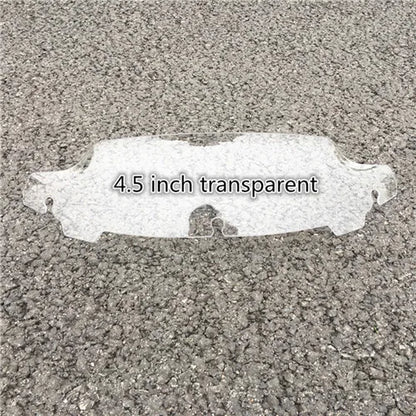Black/Light blue/Clear4.5'' 7"10.5'' Windshield Fairing Windscreen Cover For Harley Electra Street Glide Touring 2014-2019