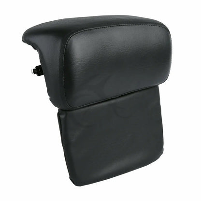 Motorcycle 5.5" Razor Trunk +Top Rack & Backrest For Harley Touring  Road King Street Electra Glide 1997-2013 2012