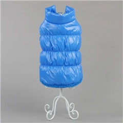 Winter Pet Dog Down Coat Fleece Warm Inside Candy Color Pet Down Warm Coat Puppy Down Clothes Winter Clothes Clothing XS-3XL