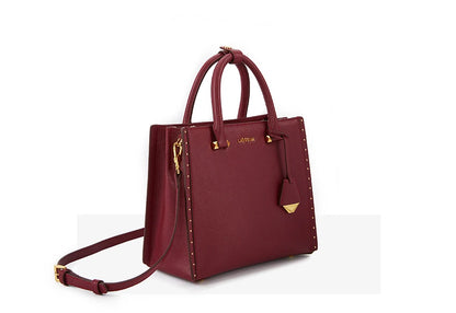LA FESTIN New Women Leather Tote Bags Luxury Multifunctional Versatile Ladies Fashion Shoulder Crossbody Designer Handbag