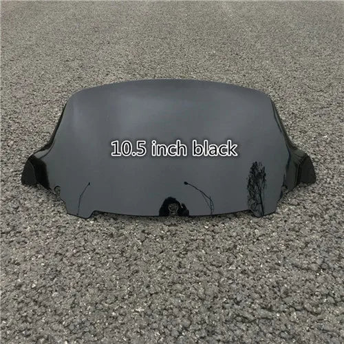 Black/Light blue/Clear4.5'' 7"10.5'' Windshield Fairing Windscreen Cover For Harley Electra Street Glide Touring 2014-2019