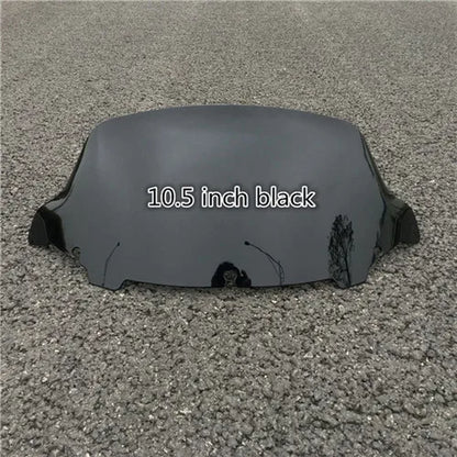 Black/Light blue/Clear4.5'' 7"10.5'' Windshield Fairing Windscreen Cover For Harley Electra Street Glide Touring 2014-2019