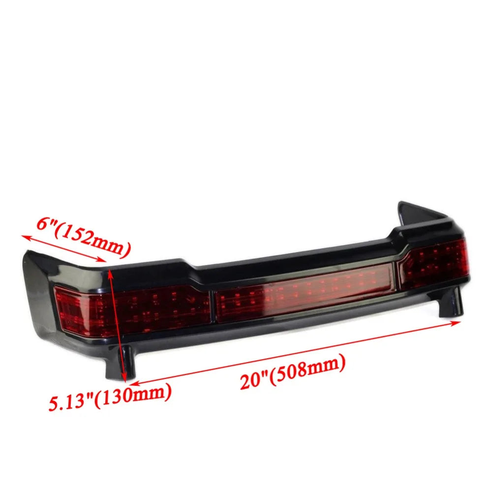 LED Tail Brake Running Light For Harley Classic Ultra King Tour Trunk Pack 1997-2013 Classic Ultra Custom Road King