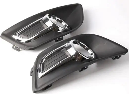 Left Right Chrome Front Bumper Fog Lamp Light Cover Fog Light Cover Fits Citroen C4  2008 2009 2010 2011