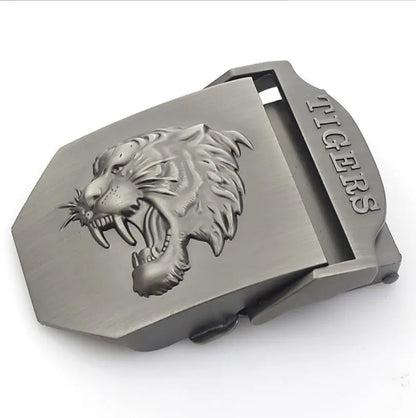 BOKADIAO Canvas Belt Only Buckle Alloy Metal Buckle 4.5 X 6.8cm Luxury Military Army Tactical Belt Buckle with Width 3.8cm Belts