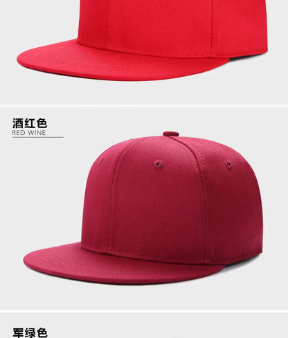 Large Size Back Closed Skateboard Cap Women Fitted Baseball Hat Male Big Size Snapback Caps Plain Football Hat 60cm 62cm 64CM