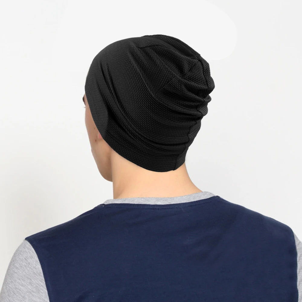 2PCS Quick-drying Running Caps Summer Breathable Cool Sports Hats Outdoor Cycling Hiking Baseball Skullies Stretchy Beanies Hat