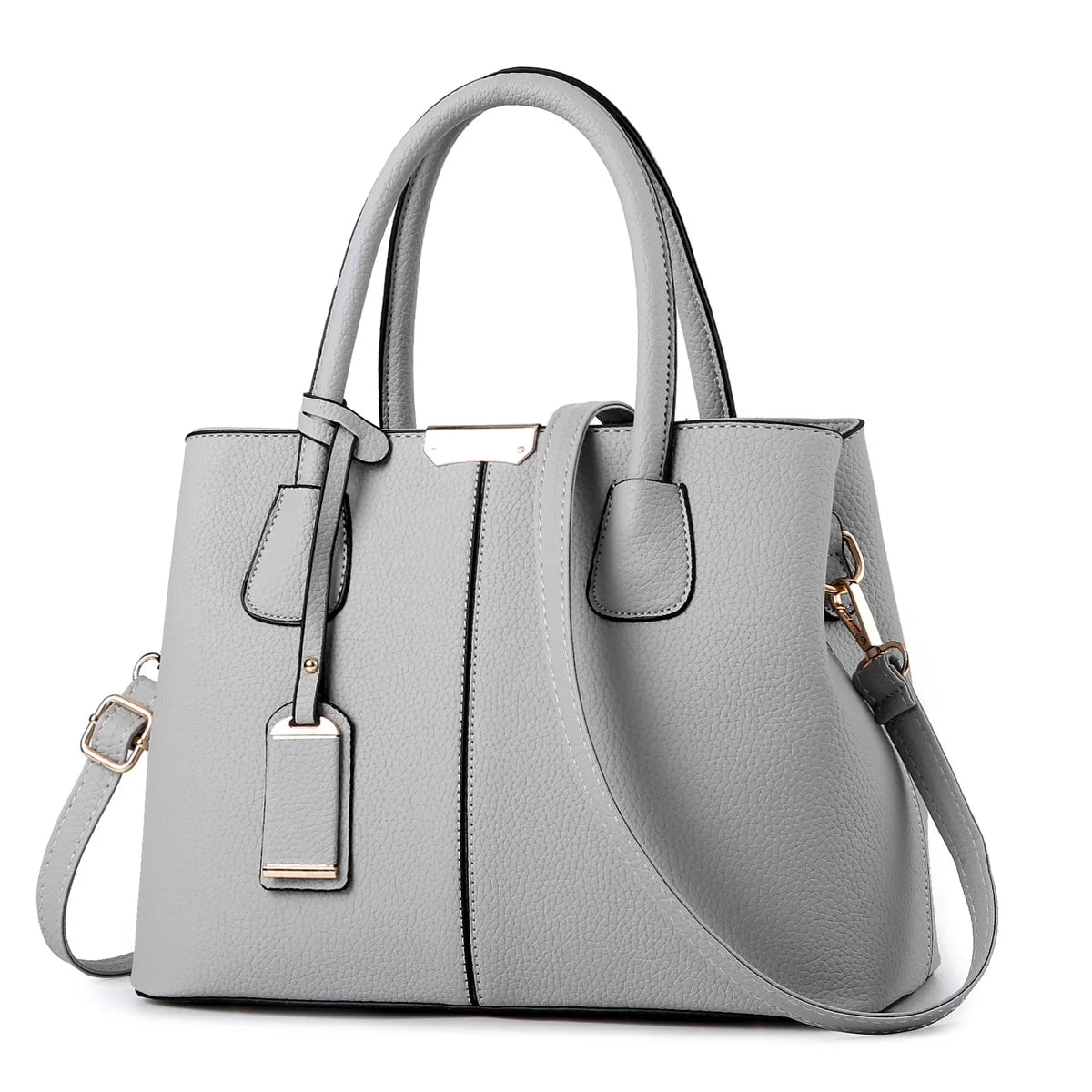 Women Solid Color Handbag Elegant Leather Large Capacity Messenger Pack For Women 2023 New Handbags For Women Daily Shoulder Bag
