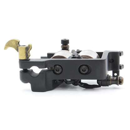 TRUE STAR Newest 10 Wrap Coils Hand-assembled Tattoo Machine Gun For Liner Shader Cast-iron Tattoo Machines