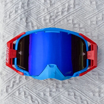 Protective Double Layers Motocross Goggles Brand New LEATT Anti Fog Moto Sunglasses Motorcycle Outdoor Sport Eyewear