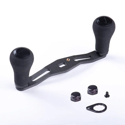 ARTSEA New 1 K Carbon Fiber Fishing Reel Handle EVA Knob for Baitcasting Reel DIY Fish Accessories Lure Tool