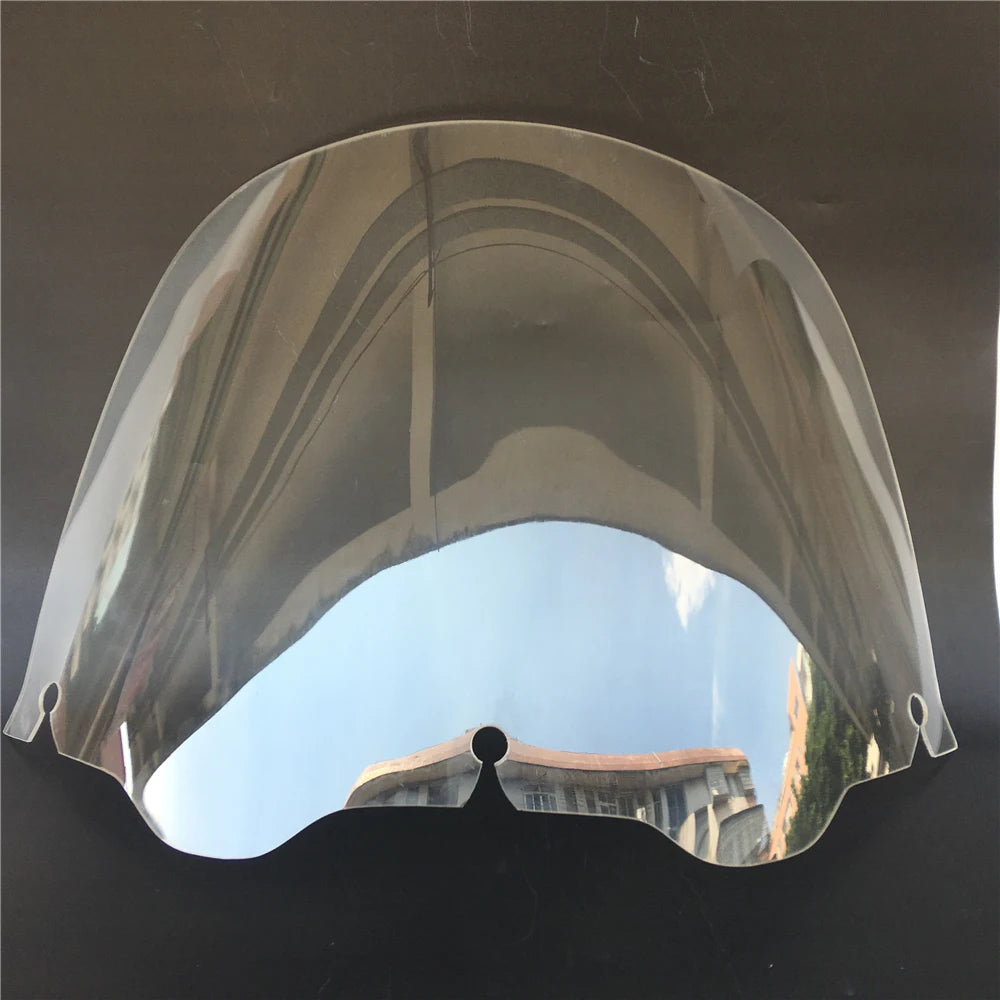 Motorcycle 13" Transparent Windscreen Windscherm Windshield For Harley Touring Street Glide Electra Ultra Classic 1996-2013