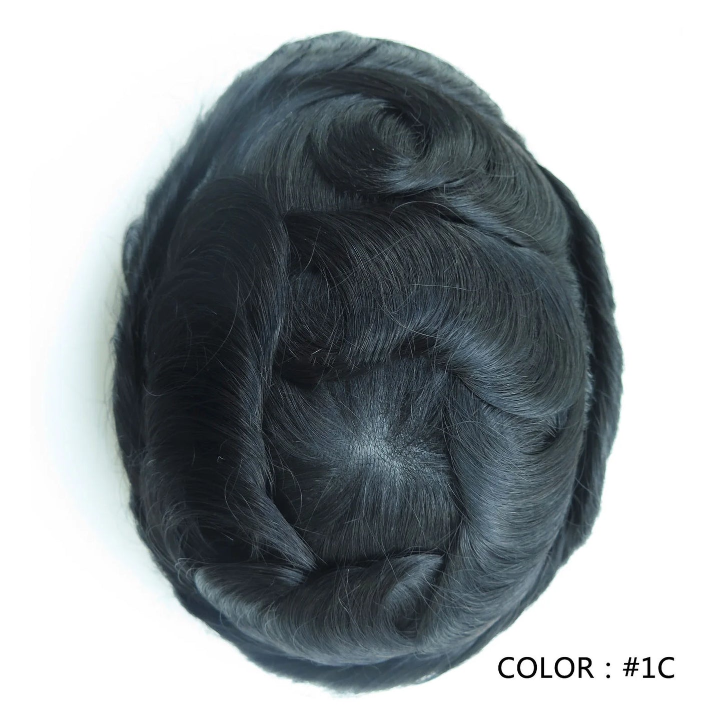 Full Swiss Lace base Blonde Hair toupee for Men indian remy hair Bleached Knots  Natural Hairline hair System for Man