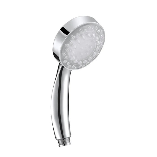 7 Color Temperature Sensitive LED Hand Shower Head ABS Plastic Bathroom Faucet with Pressurized Feature for Hotels and Toilets