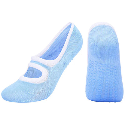 New Women High Quality Bandage Yoga Socks Anti-Slip Quick-Dry Damping Pilates Ballet Fitness Socks Breathable Gym Sports Socks