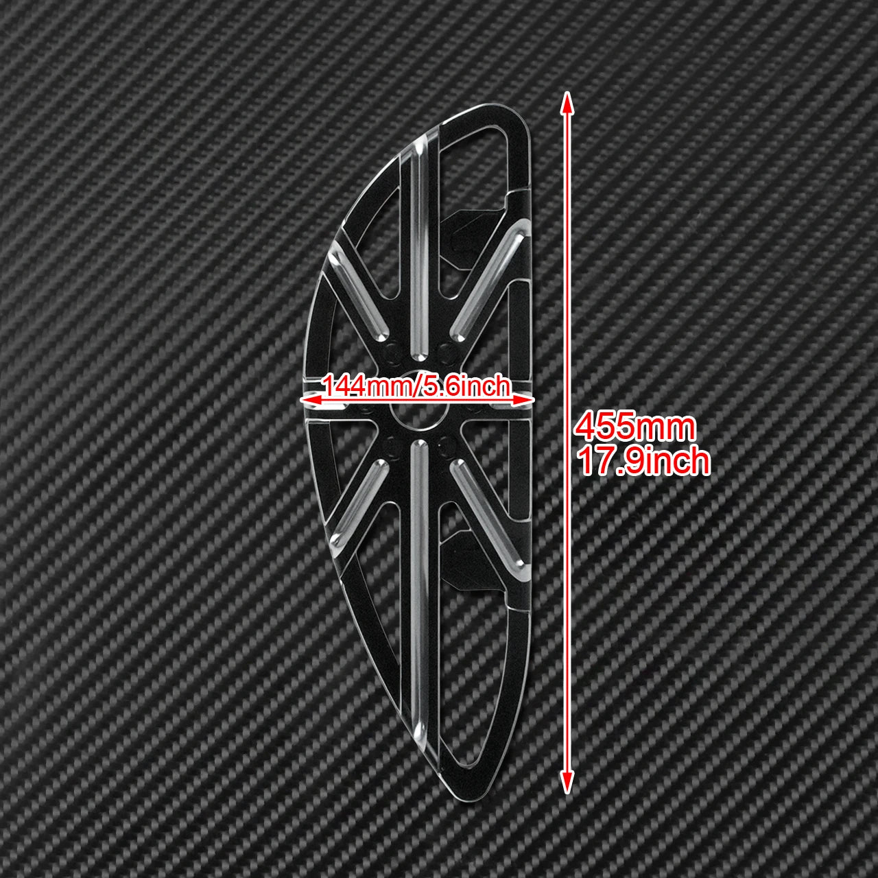 Motorcycle Floorboard Front Rear Footrest Driver Footpeg Passenger Pedal For Harley Touring Electra Street Glide Dyna Softail FL