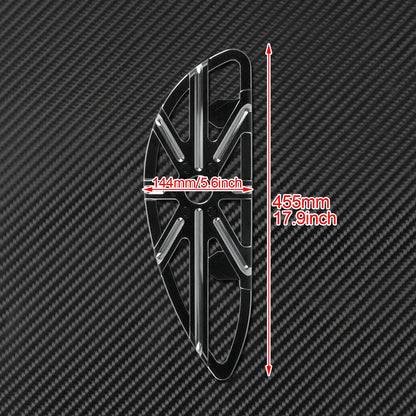 Motorcycle Floorboard Front Rear Footrest Driver Footpeg Passenger Pedal For Harley Touring Electra Street Glide Dyna Softail FL