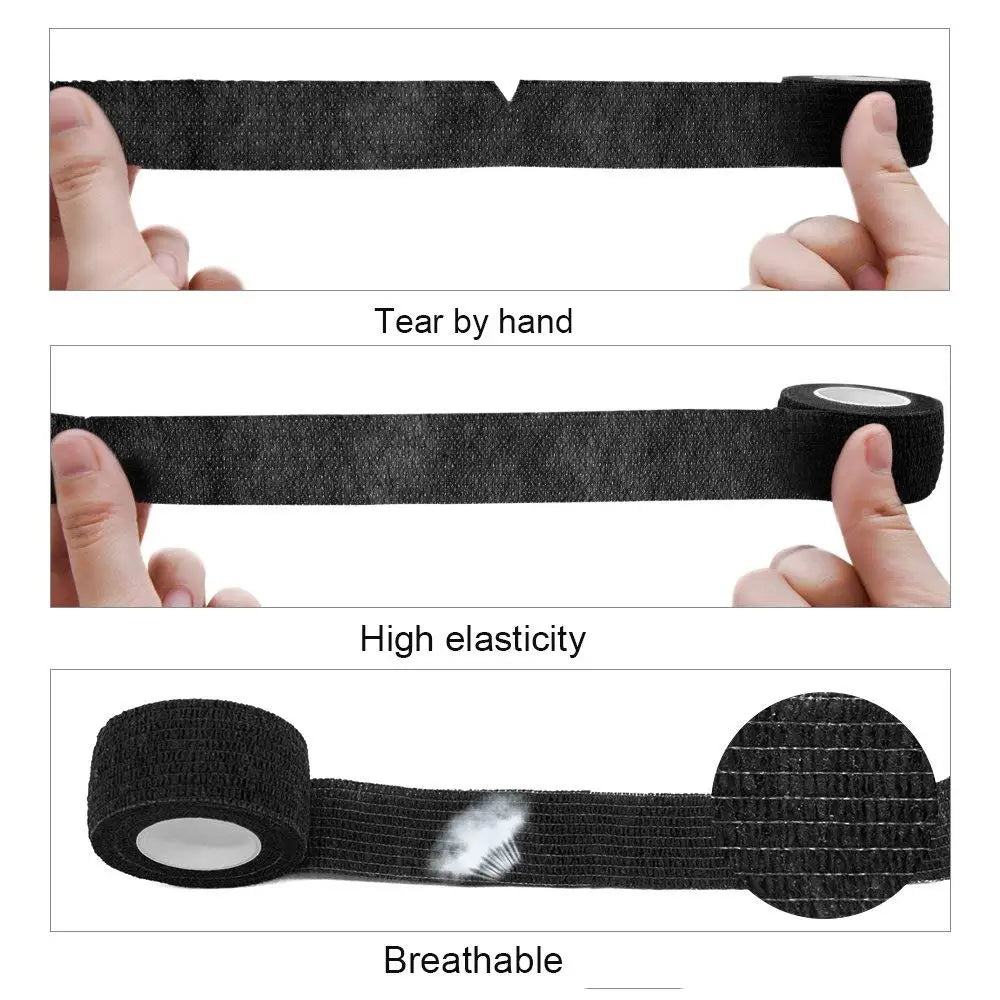96/12/3PCS Tattoo Grip Cover Bandage Wraps Tapes Disposable self-adhesive Finger Wrist Protection For Tattoo Grip Accessories