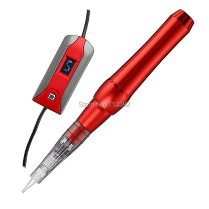 Portable Tattoo Gun Semi Permanent Makeup Eyebrow Lip Eyeliner Machine Pen